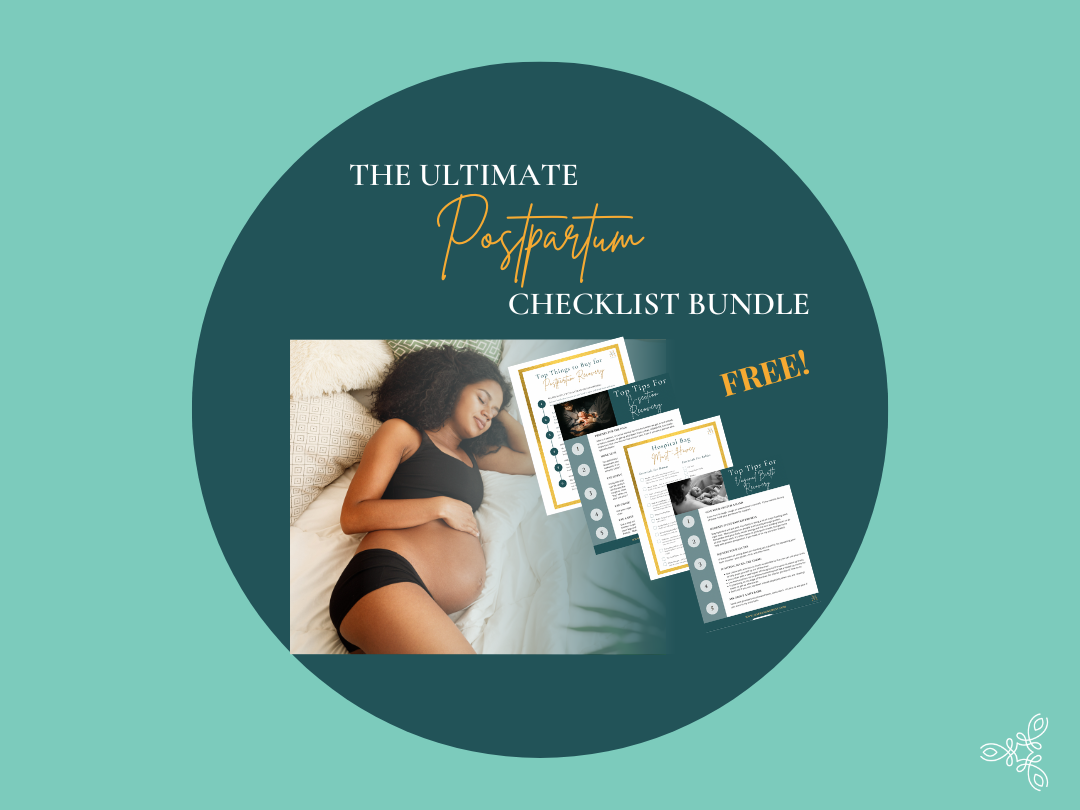 Postpartum Checklist Bundle